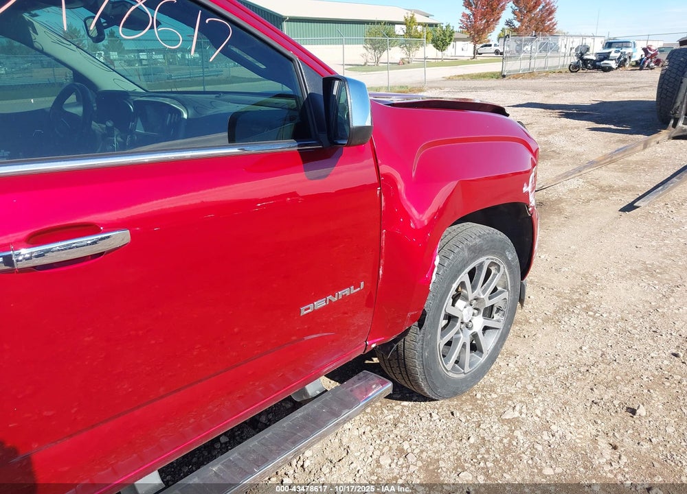 2017 GMC CANYON VIN: 1GTG6EEN7H1161367