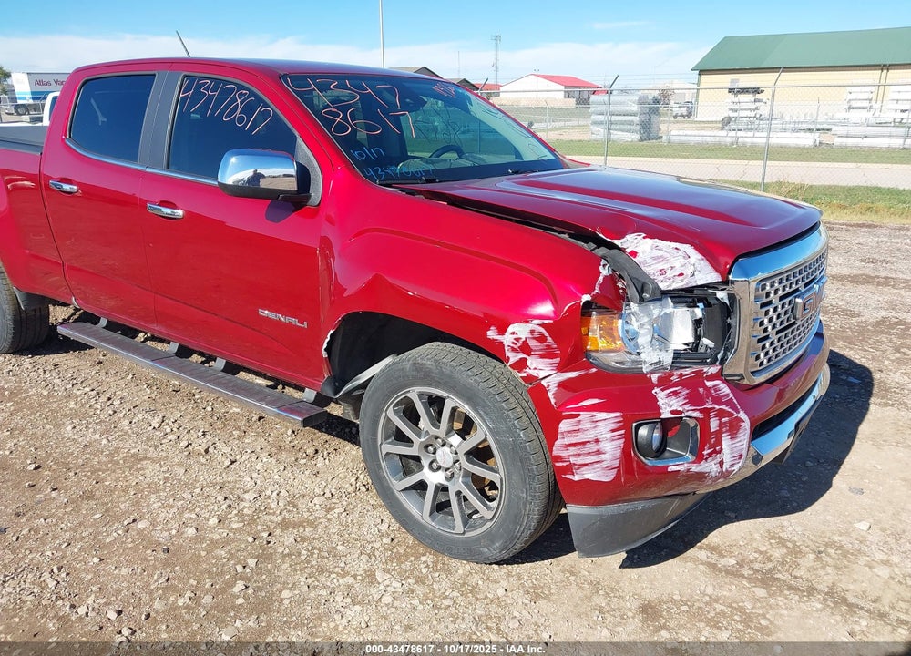 2017 GMC CANYON VIN: 1GTG6EEN7H1161367