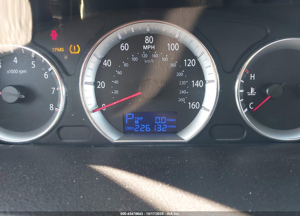 2009 HYUNDAI SONATA VIN: 5NPET46C79H485520
