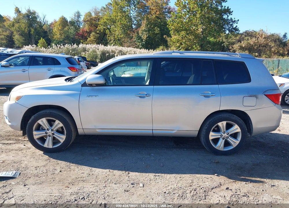 2008 TOYOTA HIGHLANDER LIMITED VIN: JTEES42A182094771