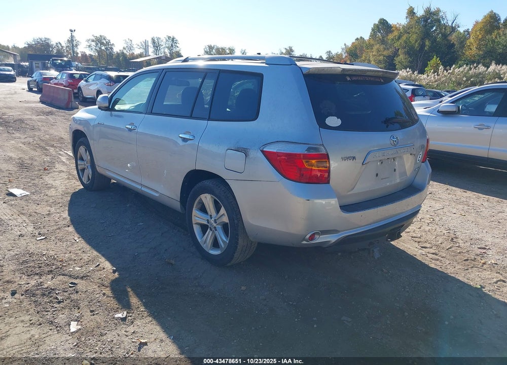 2008 TOYOTA HIGHLANDER LIMITED VIN: JTEES42A182094771