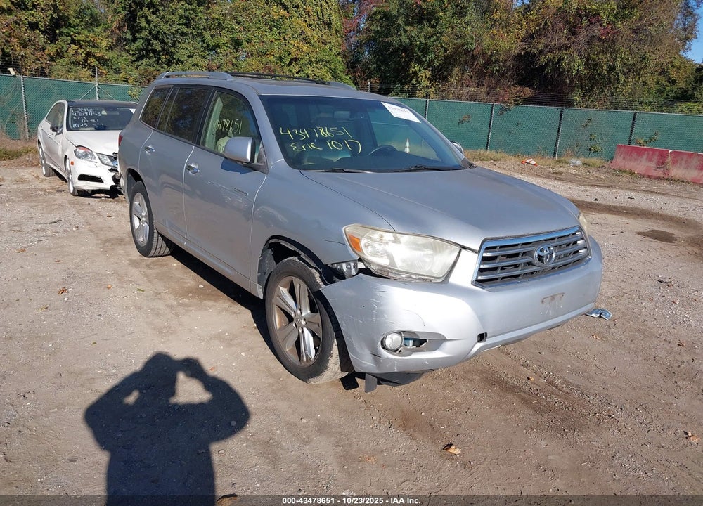2008 TOYOTA HIGHLANDER LIMITED VIN: JTEES42A182094771