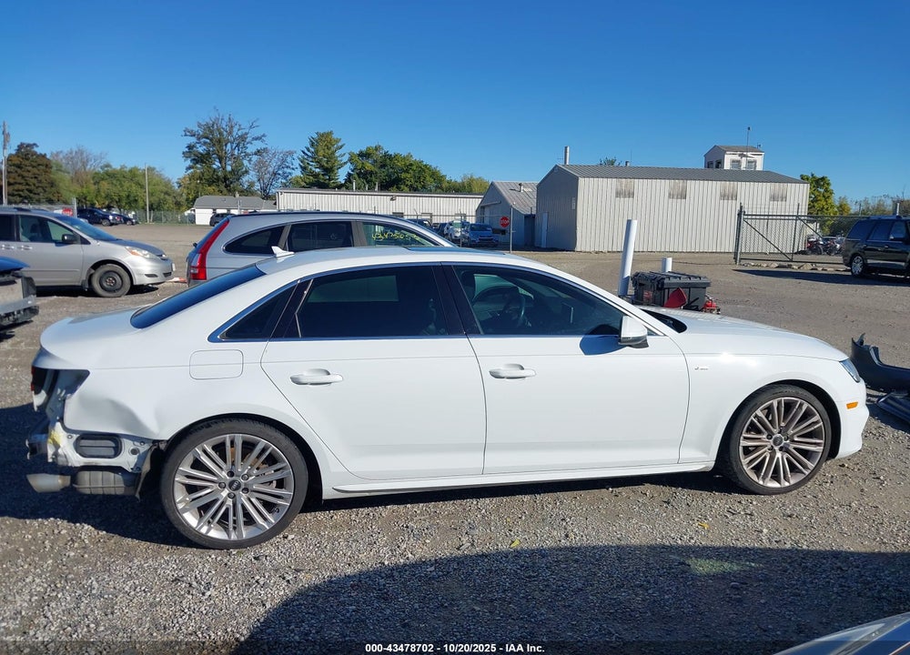 2017 AUDI A4 VIN: WAUENAF48HN066850