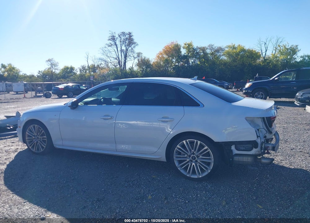 2017 AUDI A4 VIN: WAUENAF48HN066850