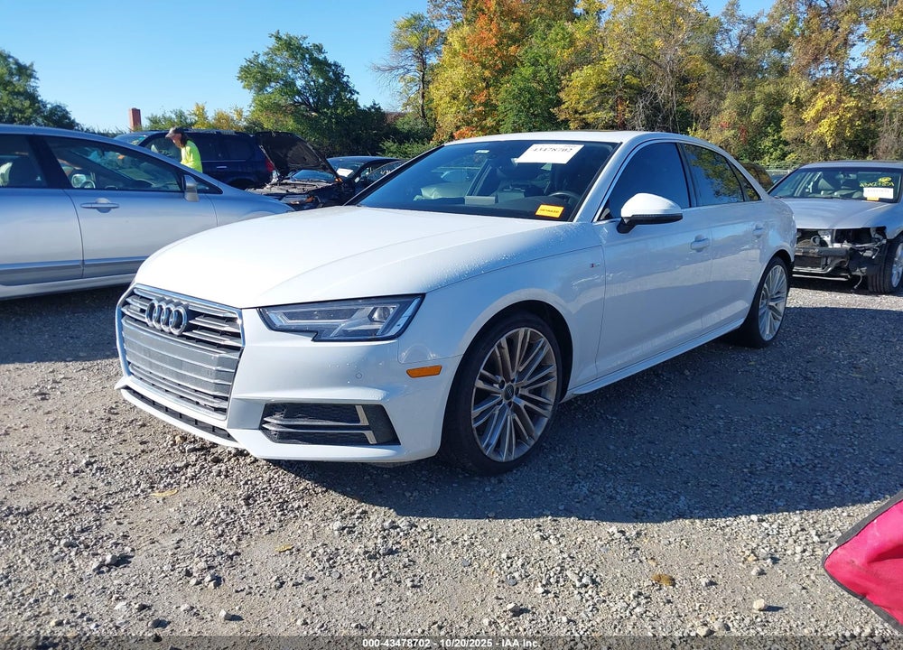 2017 AUDI A4 VIN: WAUENAF48HN066850
