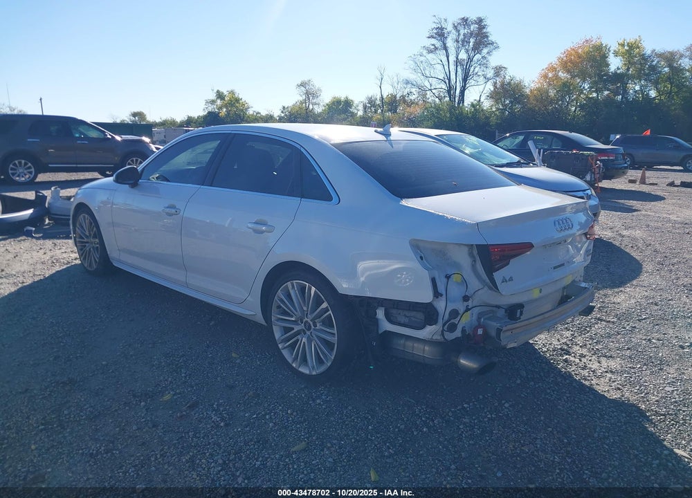 2017 AUDI A4 VIN: WAUENAF48HN066850