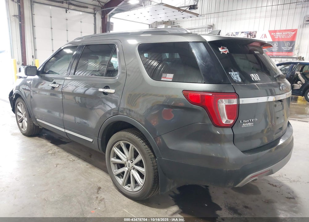 2016 FORD EXPLORER LIMITED VIN: 1FM5K8F81GGC06484
