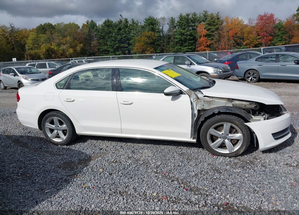 2012 VOLKSWAGEN PASSAT 2.5L SE VIN: 1VWBP7A39CC014761