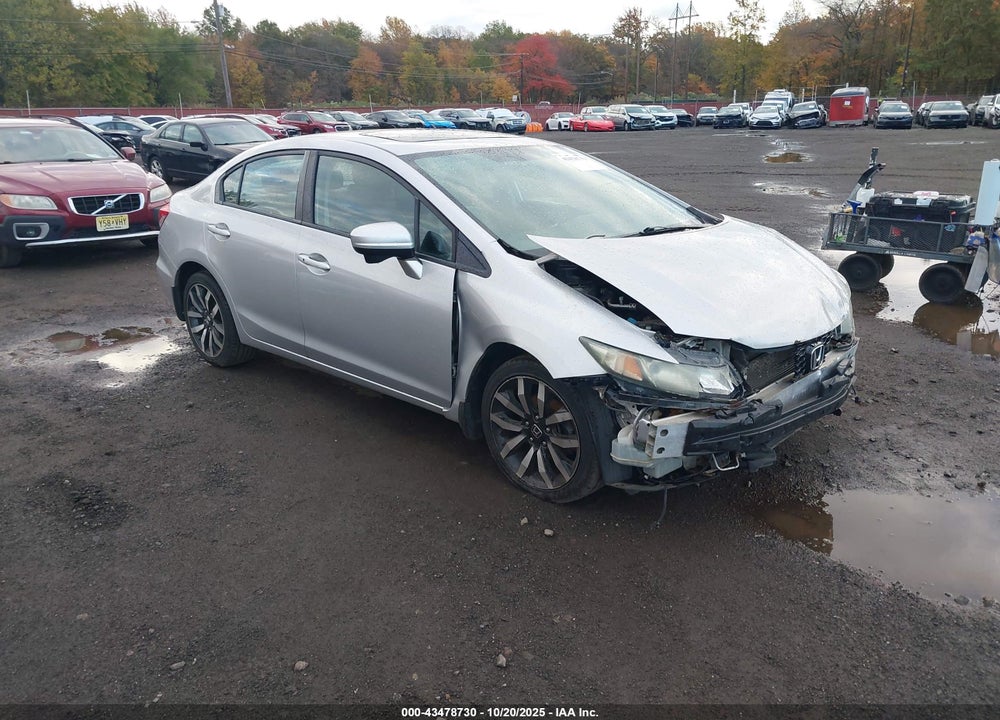 2015 HONDA CIVIC EX-L VIN: 19XFB2F91FE233455