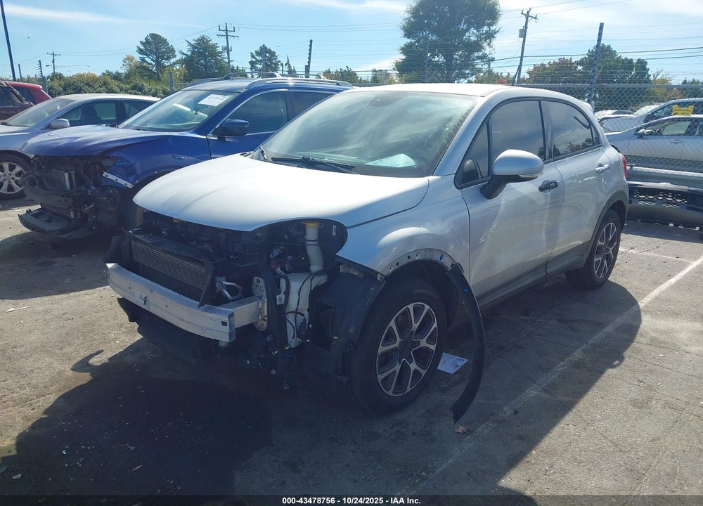 2016 FIAT 500X TREKKING VIN: ZFBCFYCT8GP355373