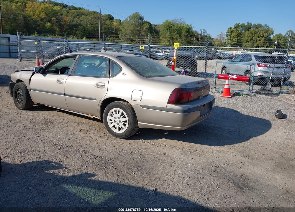 2002 CHEVROLET IMPALA VIN: 2G1WF55EX29373574
