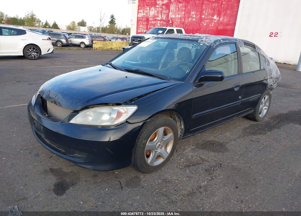 2004 HONDA CIVIC EX VIN: 2HGES26744H545329