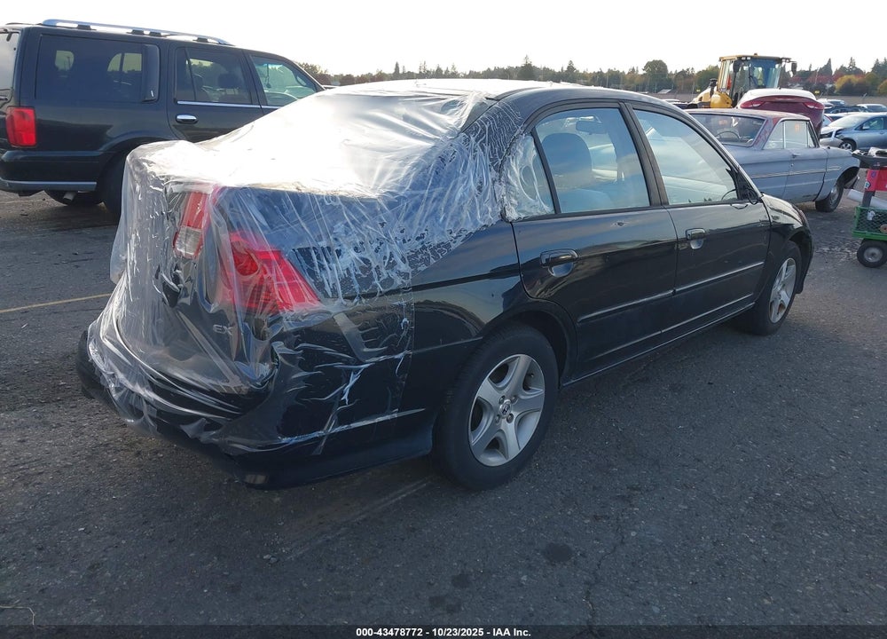 2004 HONDA CIVIC EX VIN: 2HGES26744H545329