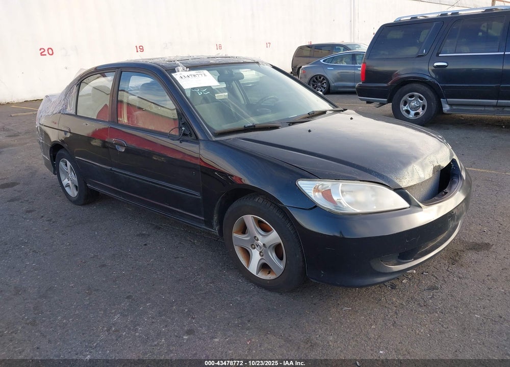 2004 HONDA CIVIC EX VIN: 2HGES26744H545329