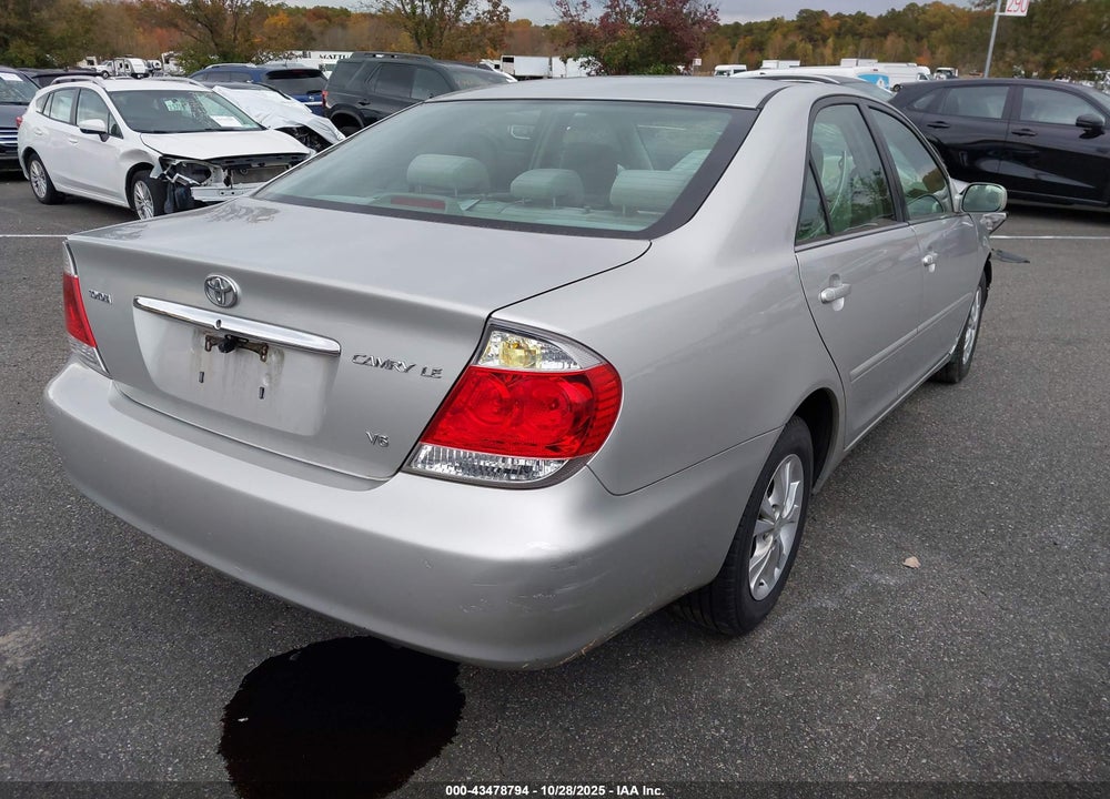 2005 TOYOTA CAMRY LE V6 VIN: 4T1BF32K45U101609