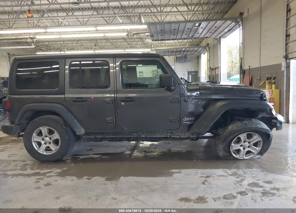 2021 JEEP WRANGLER UNLIMITED SPORT S 4X4 VIN: 1C4HJXDG5MW623097