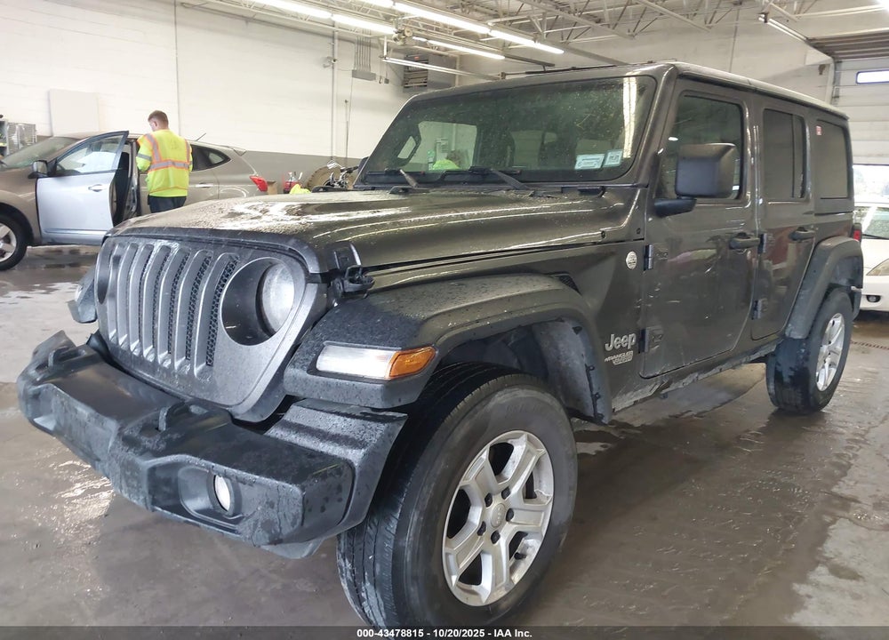 2021 JEEP WRANGLER UNLIMITED SPORT S 4X4 VIN: 1C4HJXDG5MW623097