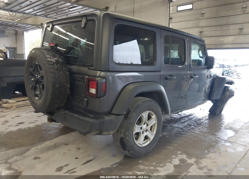 2021 JEEP WRANGLER UNLIMITED SPORT S 4X4 VIN: 1C4HJXDG5MW623097
