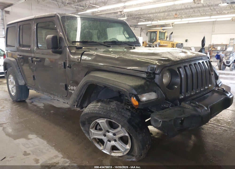 2021 JEEP WRANGLER UNLIMITED SPORT S 4X4 VIN: 1C4HJXDG5MW623097