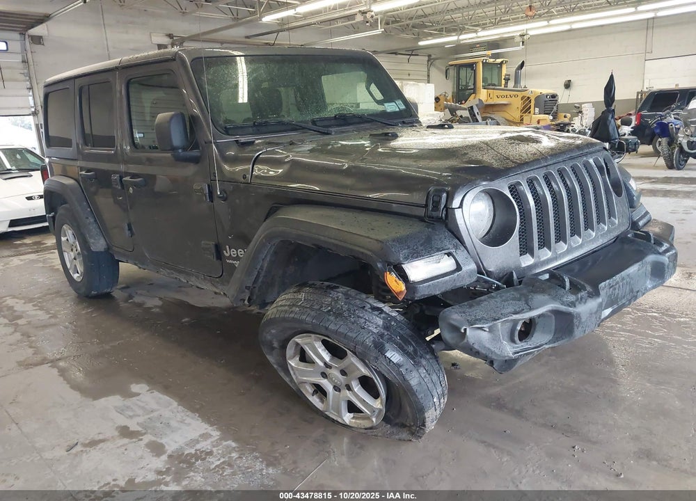 2021 JEEP WRANGLER UNLIMITED SPORT S 4X4 VIN: 1C4HJXDG5MW623097