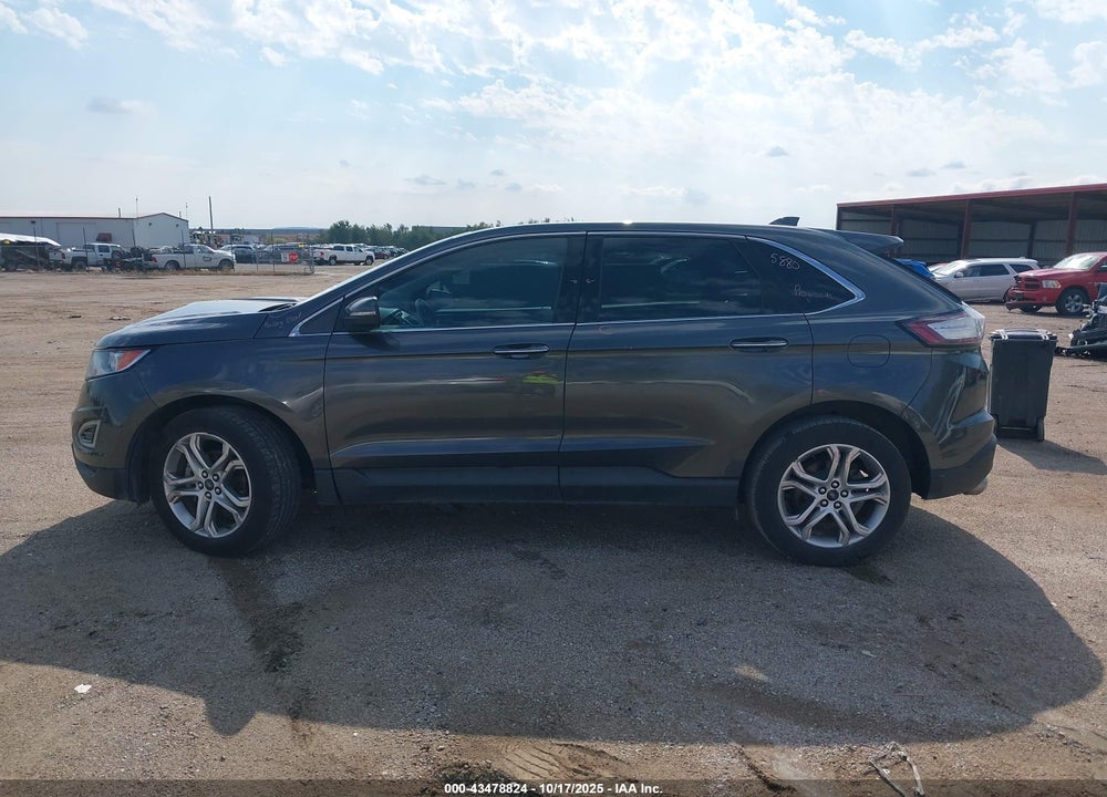 2016 FORD EDGE TITANIUM VIN: 2FMPK3K96GBC25338