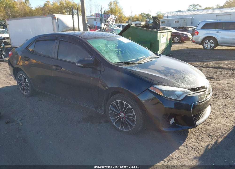 2016 TOYOTA COROLLA S PLUS VIN: 2T1BURHE1GC715127