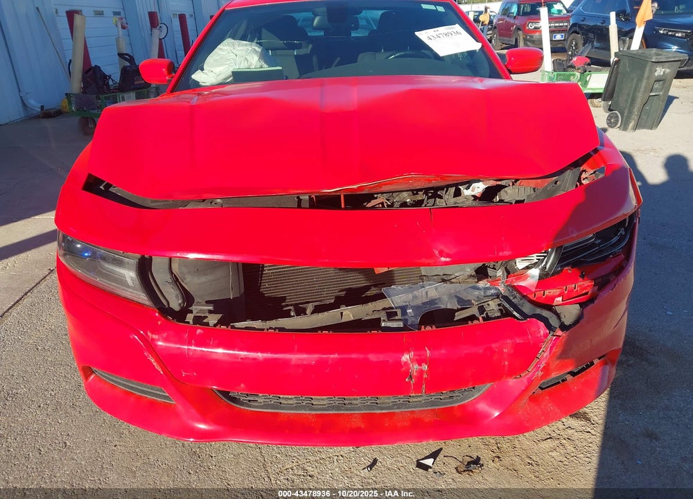 2016 DODGE CHARGER VIN: 2C3CDXHGXGH312459