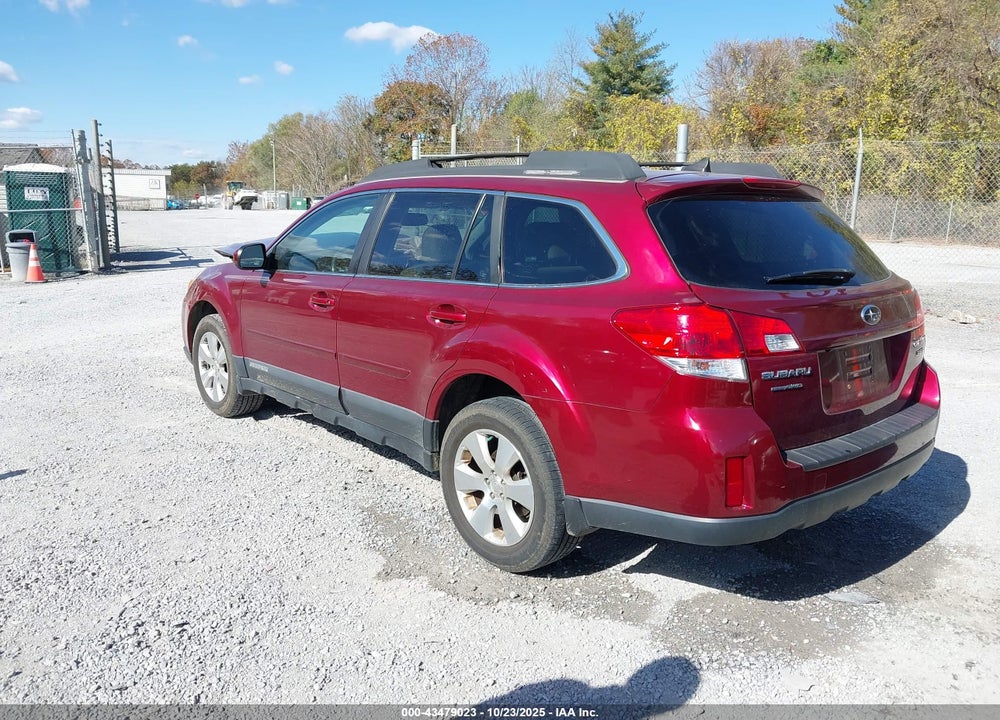 2011 SUBARU OUTBACK VIN: 4S4BRDLCXB2342246