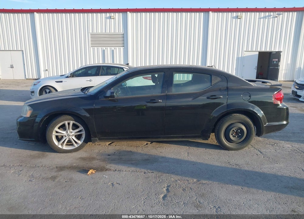 2014 DODGE AVENGER SE VIN: 1C3CDZABXEN224140