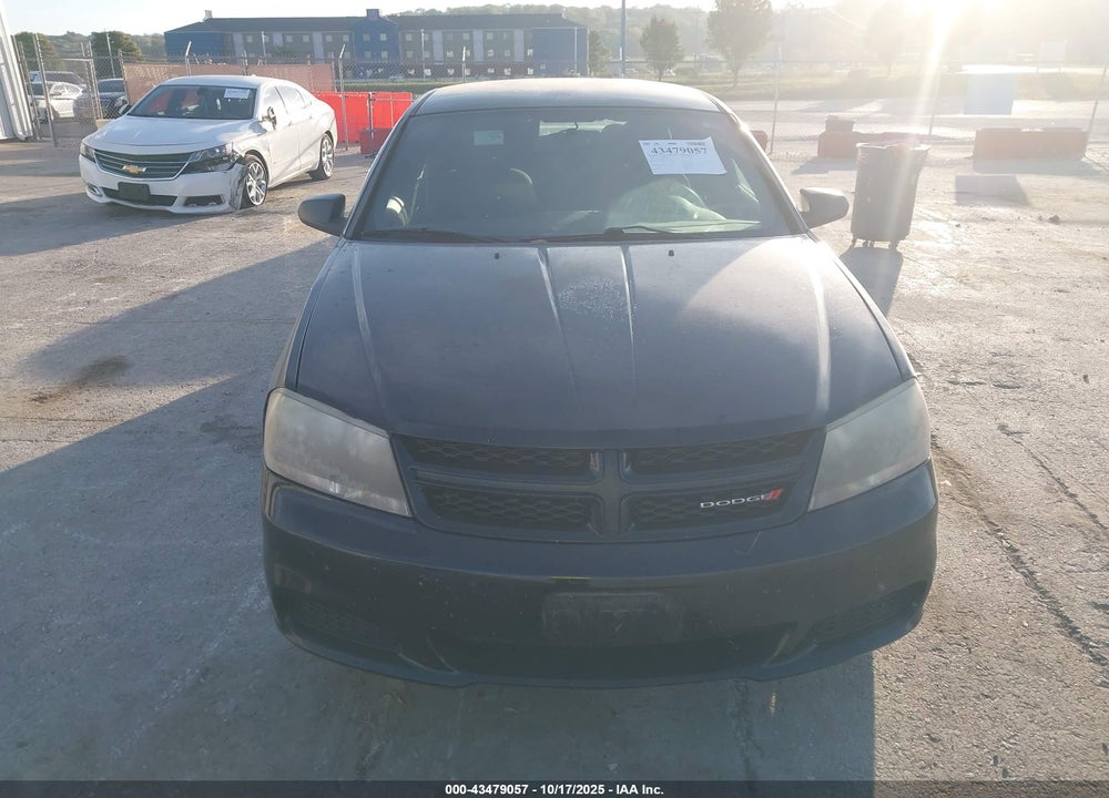 2014 DODGE AVENGER SE VIN: 1C3CDZABXEN224140