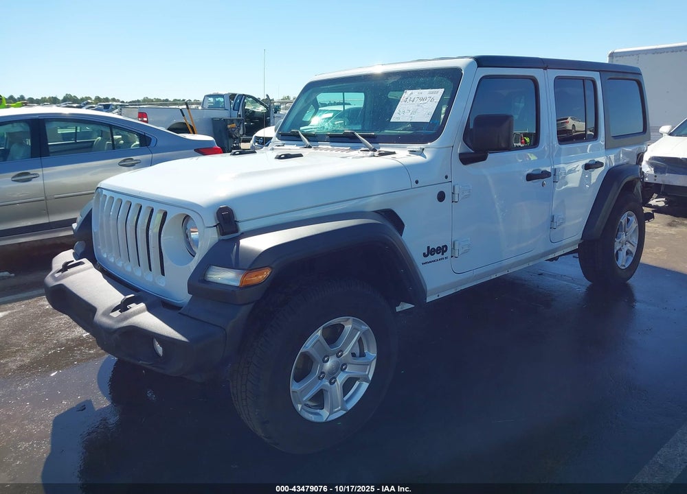 2023 JEEP WRANGLER 4-DOOR SPORT S 4X4 VIN: 1C4HJXDG6PW532845