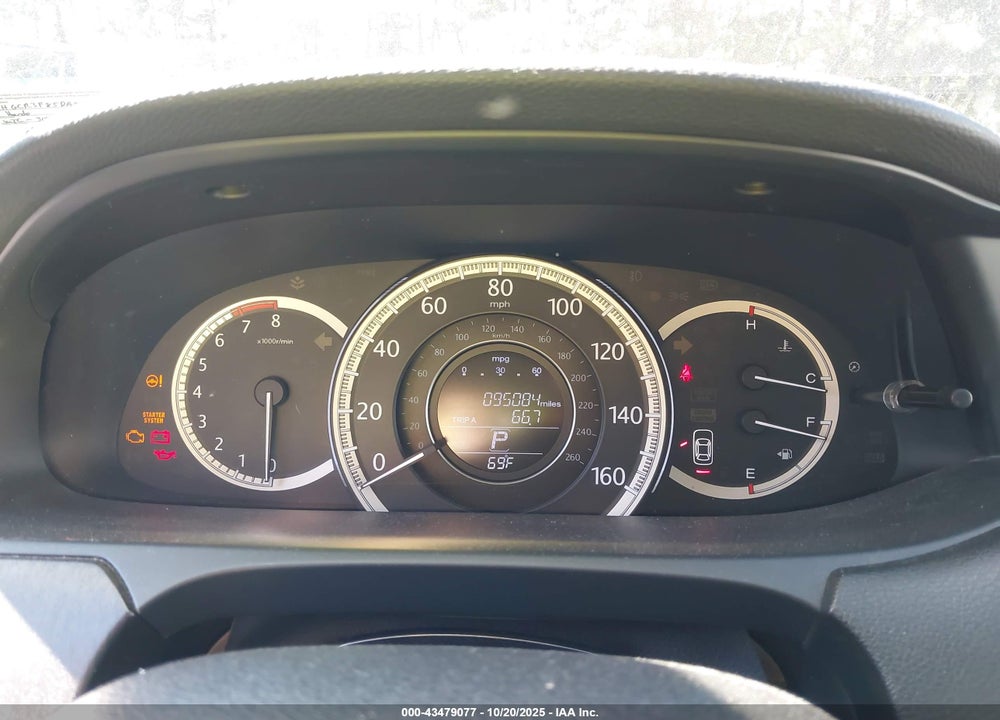 2013 HONDA ACCORD VIN: 1HGCR3F85DA024538