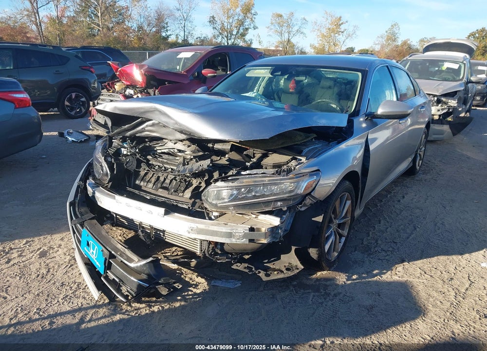 2022 HONDA ACCORD LX VIN: 1HGCV1F12NA012951