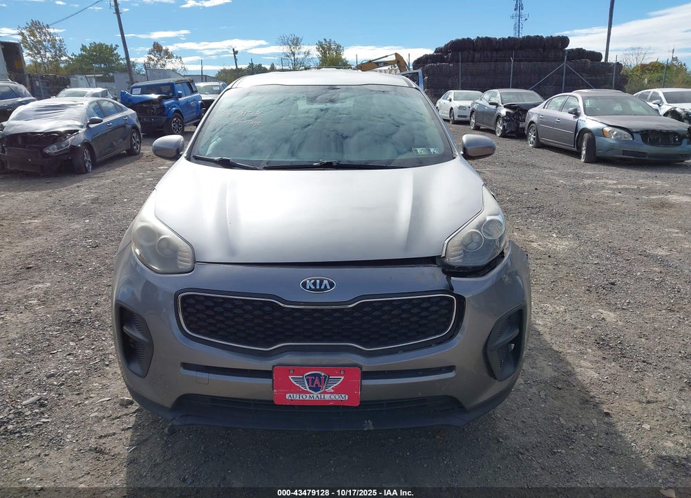 2018 KIA SPORTAGE LX VIN: KNDPM3AC0J7393746