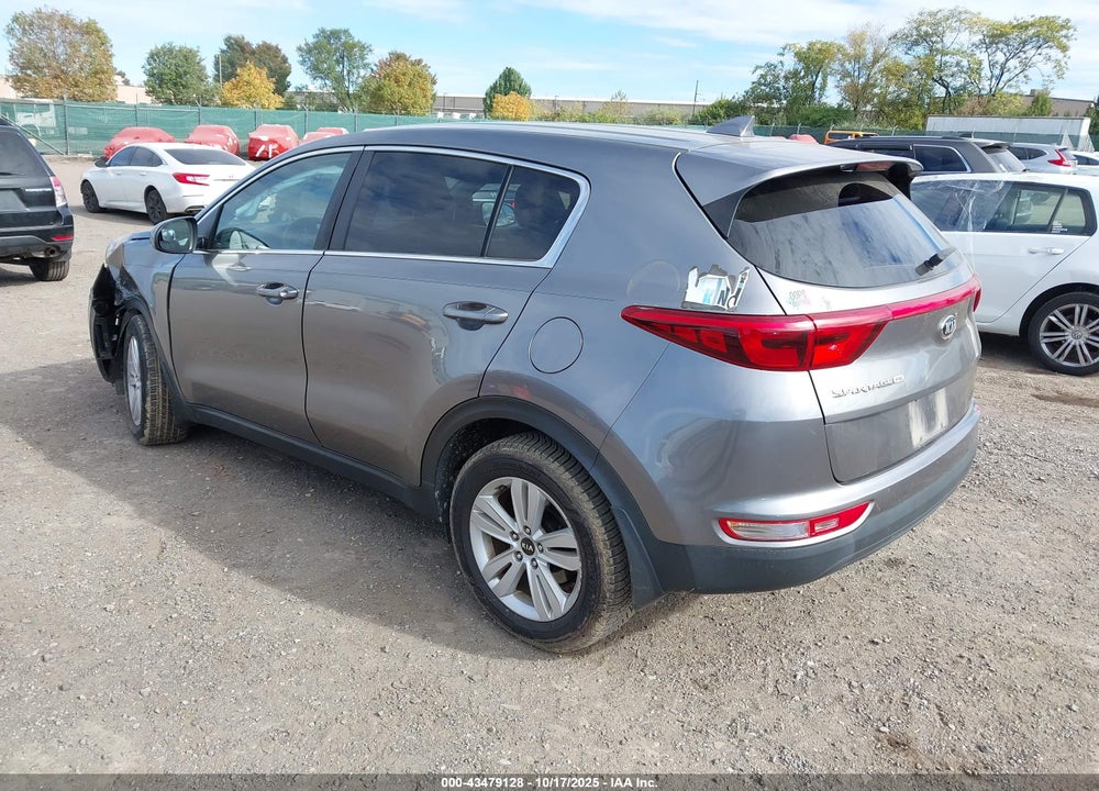 2018 KIA SPORTAGE LX VIN: KNDPM3AC0J7393746