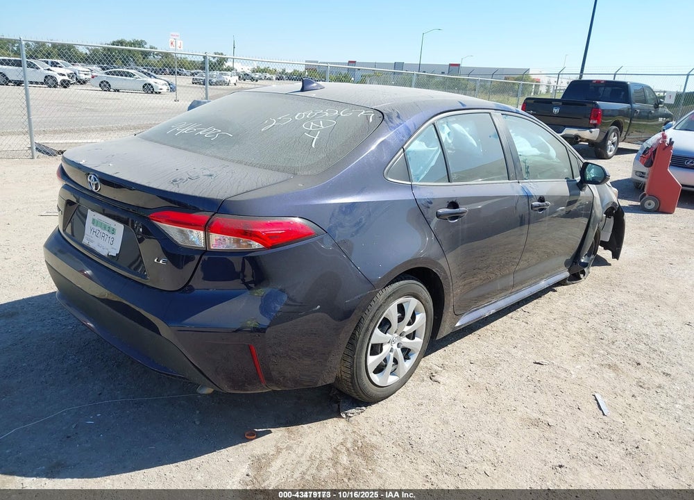 2022 TOYOTA COROLLA LE VIN: 5YFEPMAE3NP339125