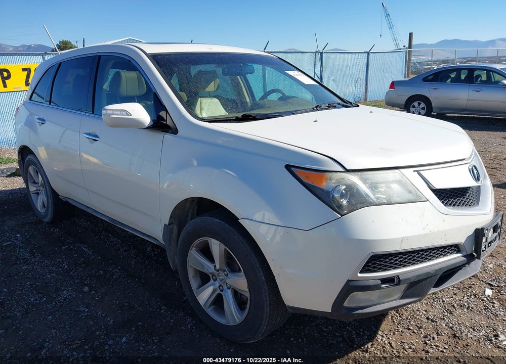2010 ACURA MDX TECHNOLOGY PACKAGE VIN: 2HNYD2H63AH530725
