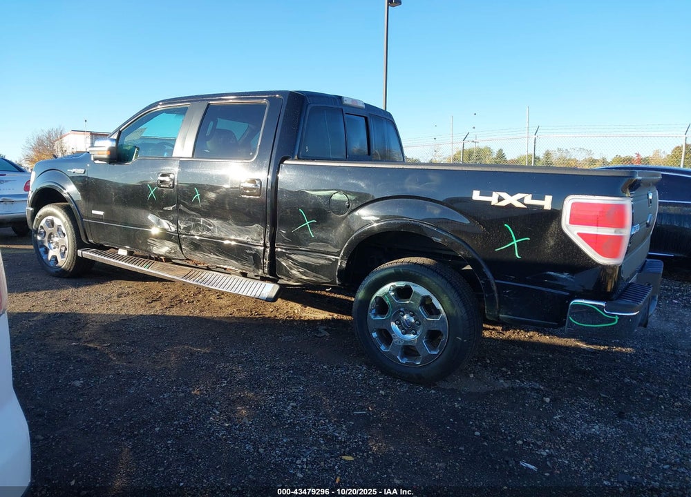 2011 FORD F-150 LARIAT VIN: 1FTFW1ET3BFC76321