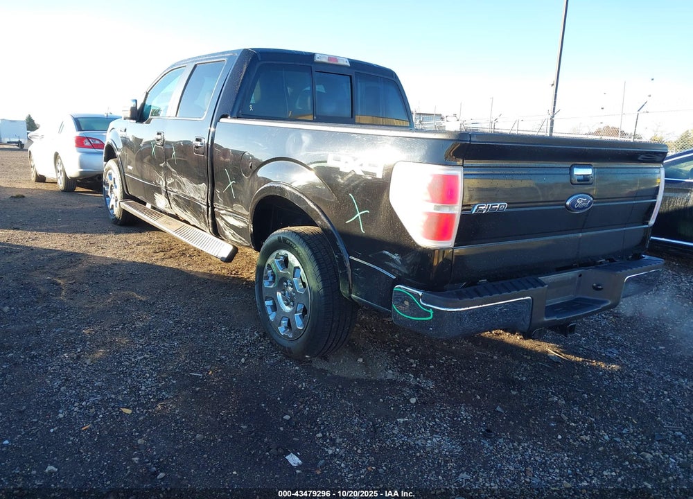 2011 FORD F-150 LARIAT VIN: 1FTFW1ET3BFC76321