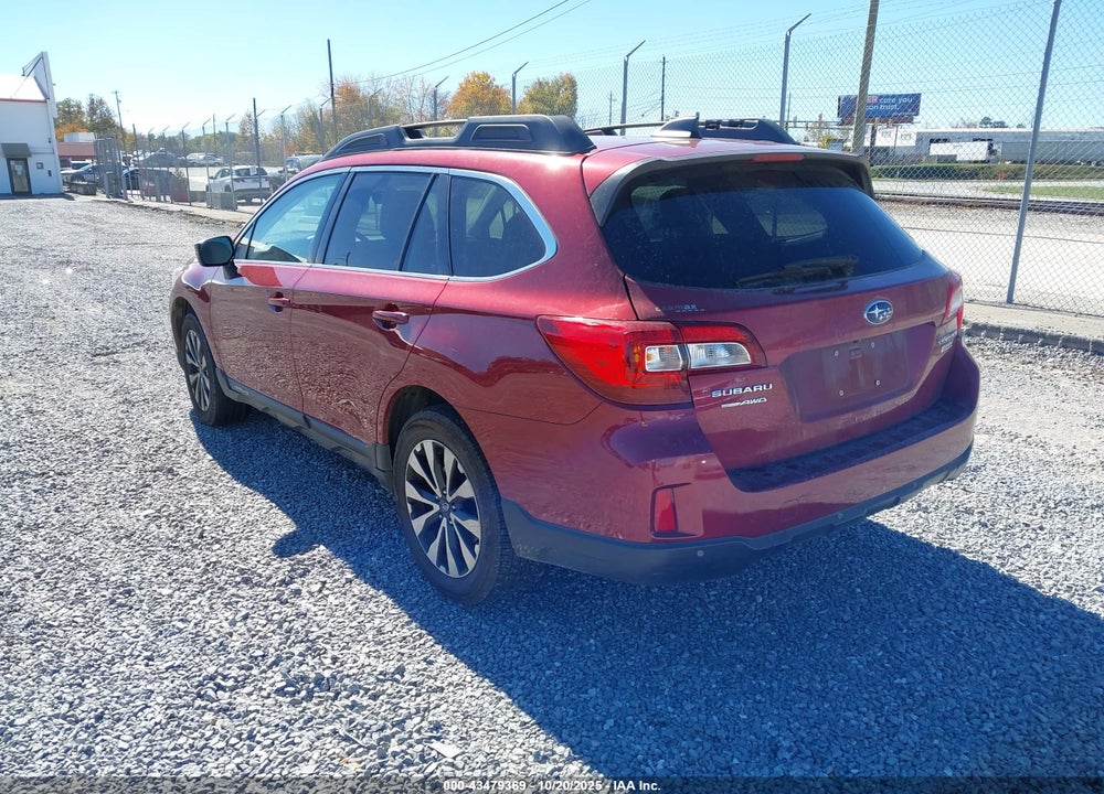 2017 SUBARU OUTBACK 2.5I LIMITED VIN: 4S4BSANC6H3349312