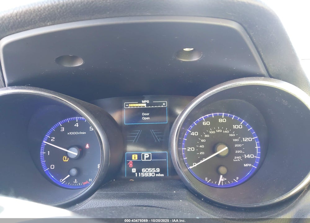 2017 SUBARU OUTBACK 2.5I LIMITED VIN: 4S4BSANC6H3349312