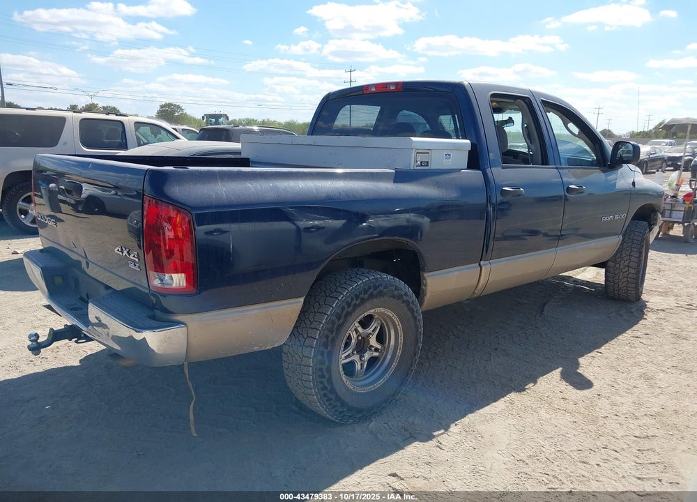 2004 DODGE RAM 1500 SLT/LARAMIE VIN: 1D7HU18D34J167320