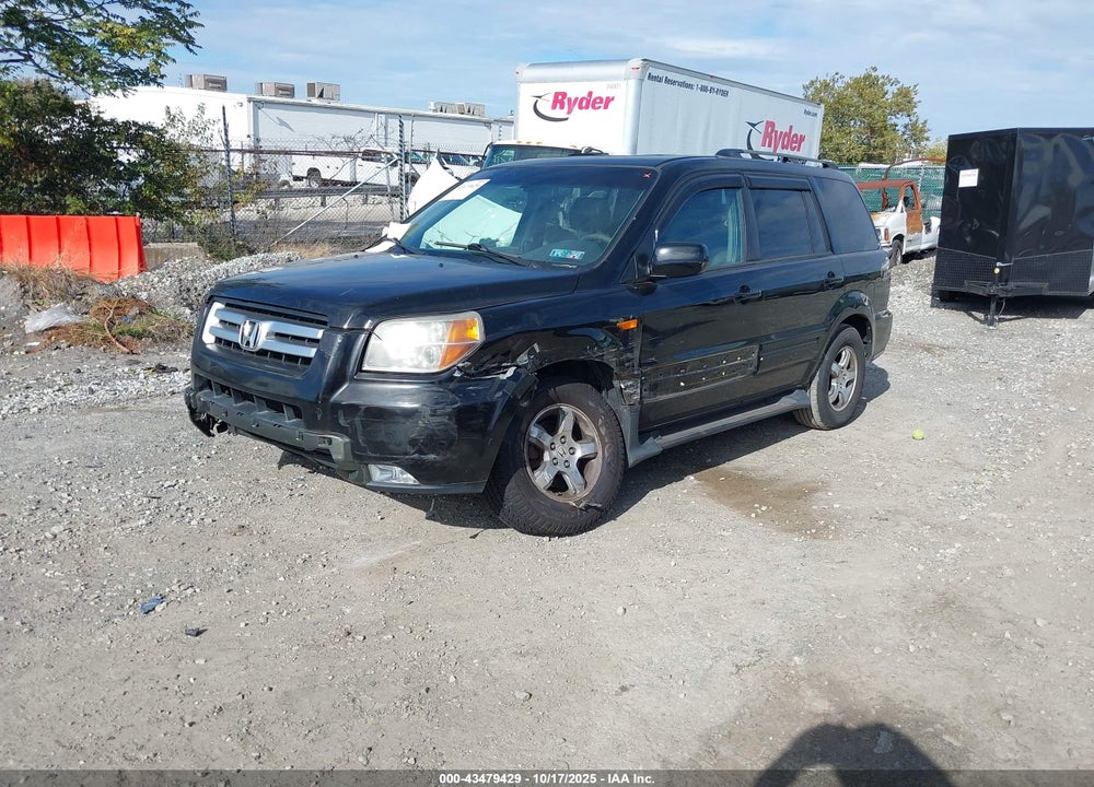 2007 HONDA PILOT EX-L VIN: 2HKYF18597H538782