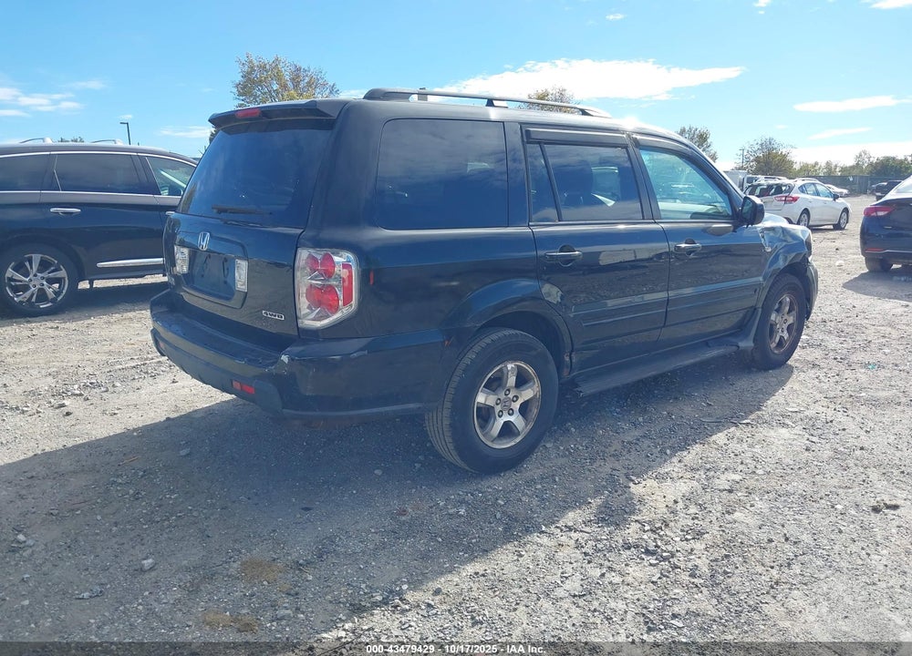 2007 HONDA PILOT EX-L VIN: 2HKYF18597H538782