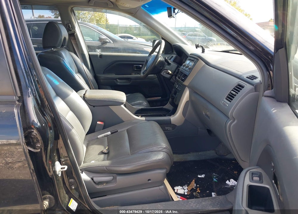 2007 HONDA PILOT EX-L VIN: 2HKYF18597H538782