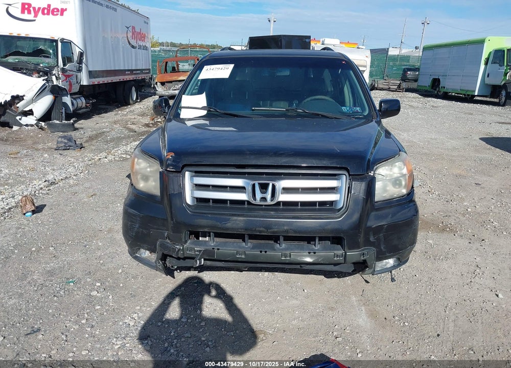 2007 HONDA PILOT EX-L VIN: 2HKYF18597H538782