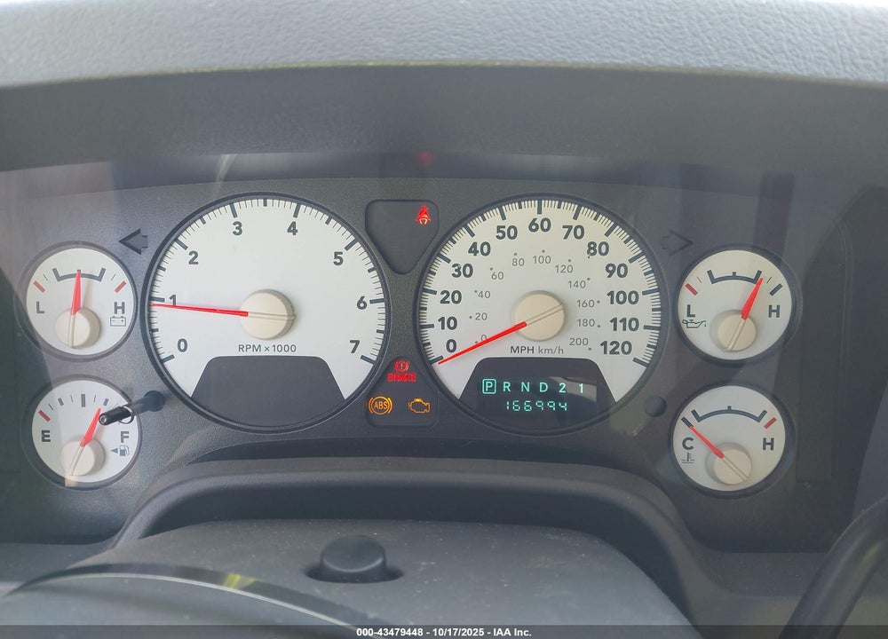 2007 DODGE RAM 1500 SLT/TRX4 OFF ROAD/SPORT VIN: 1D7HU18217S204734