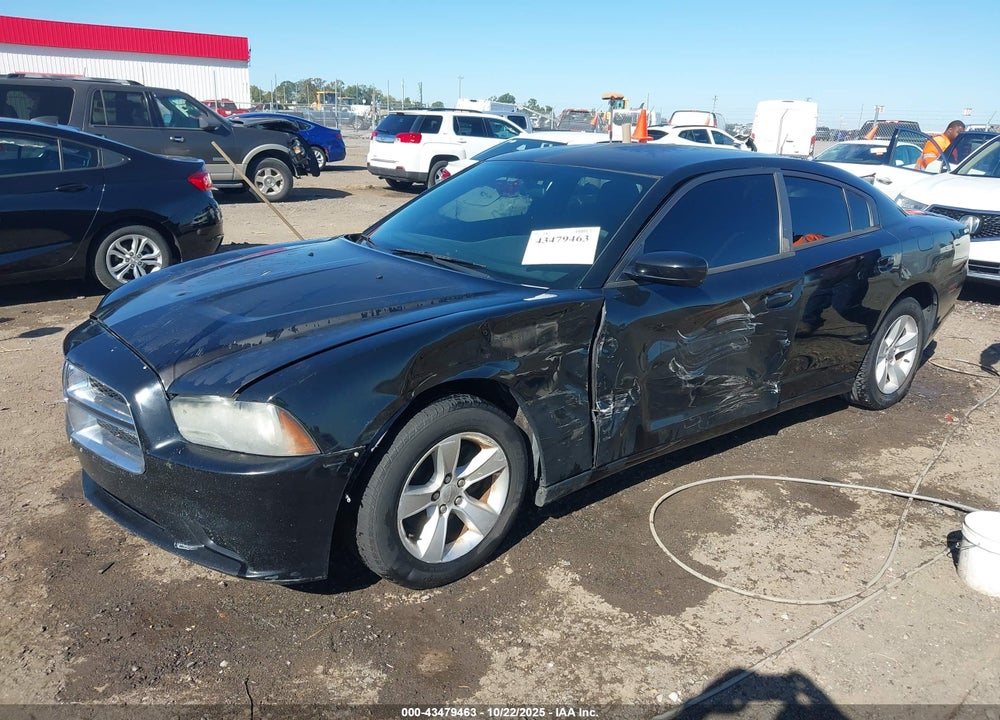 2013 DODGE CHARGER SE VIN: 2C3CDXBG8DH593276