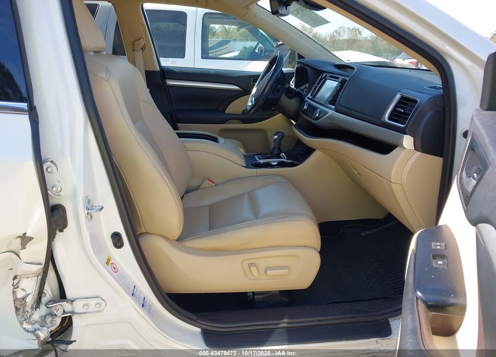 2017 TOYOTA HIGHLANDER VIN: 5TDJZRFH1HS458893
