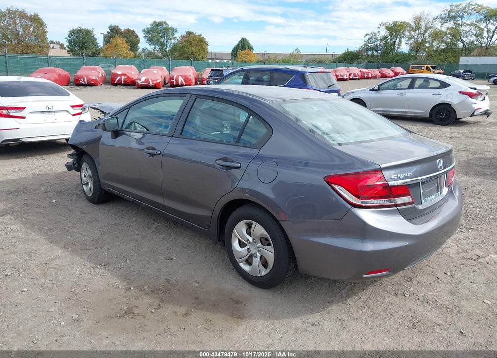 2015 HONDA CIVIC LX VIN: 19XFB2F59FE295344